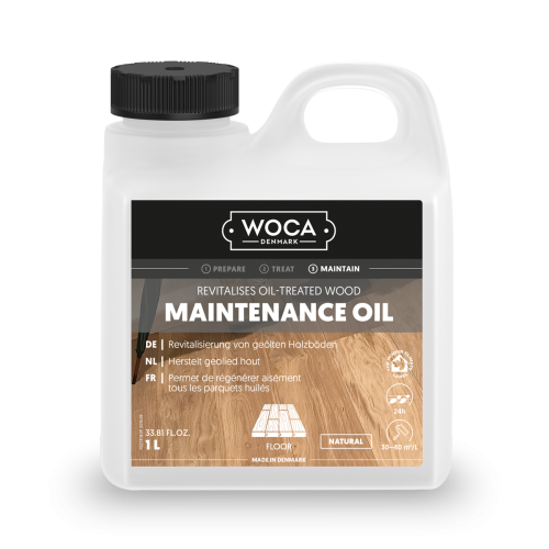 Woca Onderhoudsolie voor geolied hout Naturel